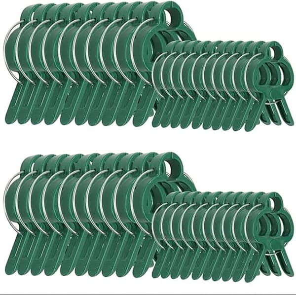 [RM]80 clips for attaching plants (40 large + 40 small), aids