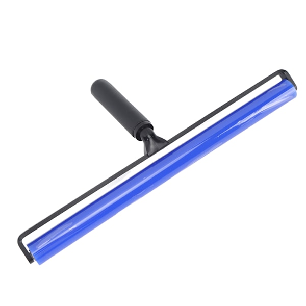 [RM] Static Roller Cleaner, Super Sticky Blue Silicone Soft Static Action Cleaner with Black Handle 16 inch