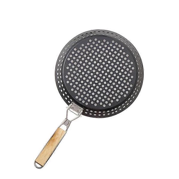 Sammenklappelig multifunktionel udendørs grillpande i jern black