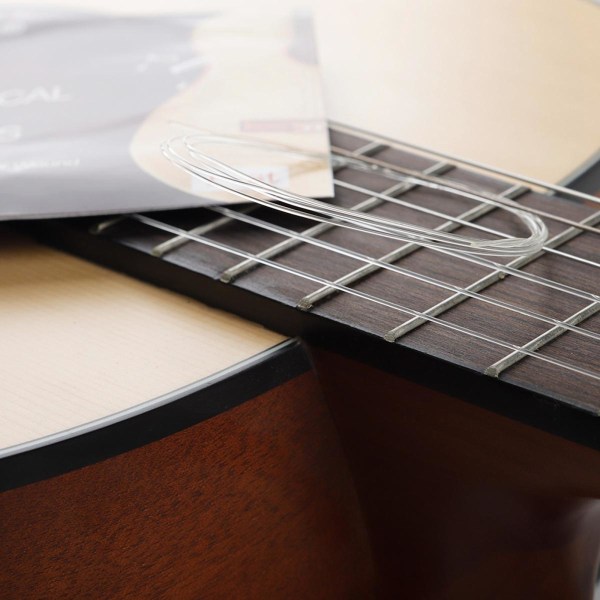 100 st Klassisk Gitarr Professionell Nickel Kopparspunnen Nylonsträng Ersättningsdelar