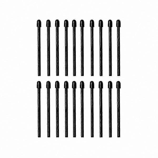 (20 pak) Erstatningsbløde spidser til Remarkable 2 Stylus Pen - Sorte markørspidser