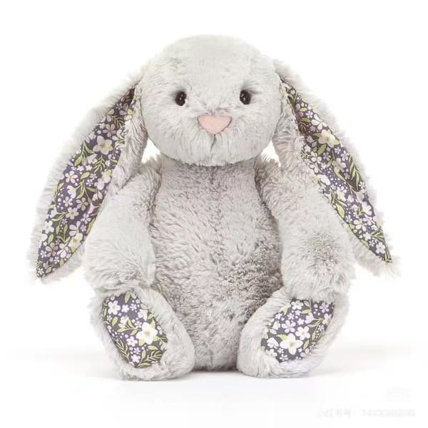Jellycat Blossom Bunny Cherry Rabbit Stuffed Animal Medium 31cm - Perfect[RM] Silver