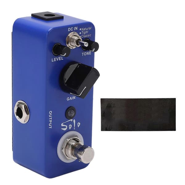 [RM]Forvrengningspedal Metall Mini Effekter Høy Gain Elgitar Effektor 3 Moduser MDS5