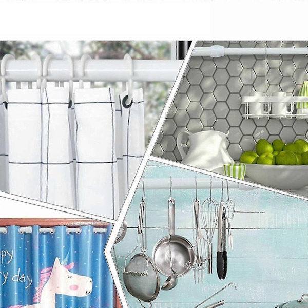 [RM]Justerbar gardinstang 2PCS 40cm-70cm