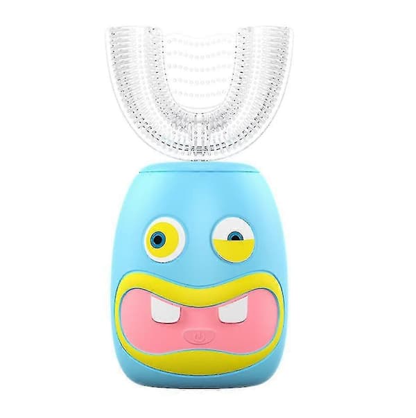 [RM]Electric Children's Toothbrush U-shaped 360 Degree Automatic Children's Toothbrush