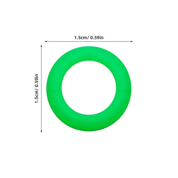 [RM]Grønne teltringer for nattesyn 50 stk. fluorescerende ringer