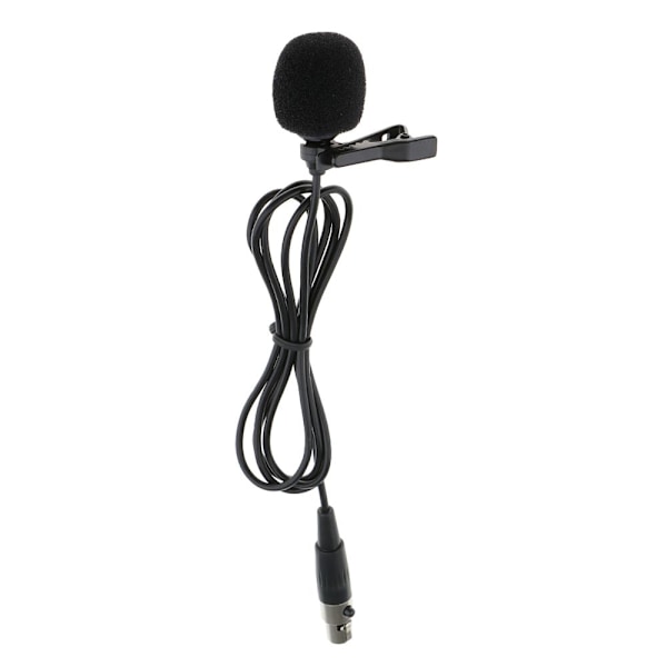 Lavalier slagmikrofon slipsnål clip-on vakuumrörsmikrofon xlr 4pin