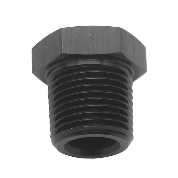 Aluminium 3/8 NPT Han til 1/8 NPT Hun Lige Reduktionsfitting