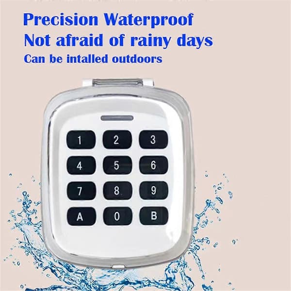 [RM]Multifrequency 280-868MHz Gate Door Garage Door Key Wireless Keypad Code Remote Control Door