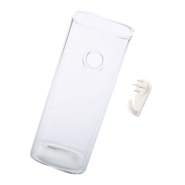 hängande planteringskruka glas hydroponisk vas blomkruka terrarium fyrkantig 15cm