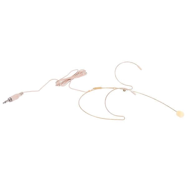 Mikrofonheadset til stemmeforstærker med kablet vokal kondensatormikrofon