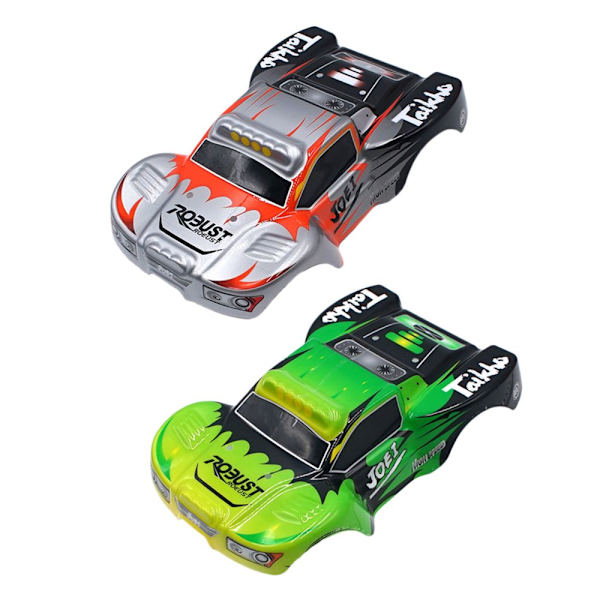 2x RC Kaross Skal Plast Karosseri Uppgraderingsdelar för Wltoys A969-06 1/18 Truck DIY