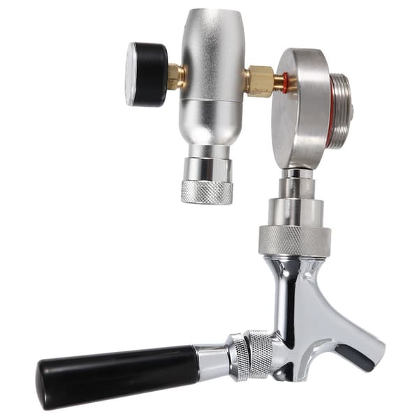 [RM] Mini Keg Øl Growler Rustfritt Stål Ølspydkran Dispenser Kit