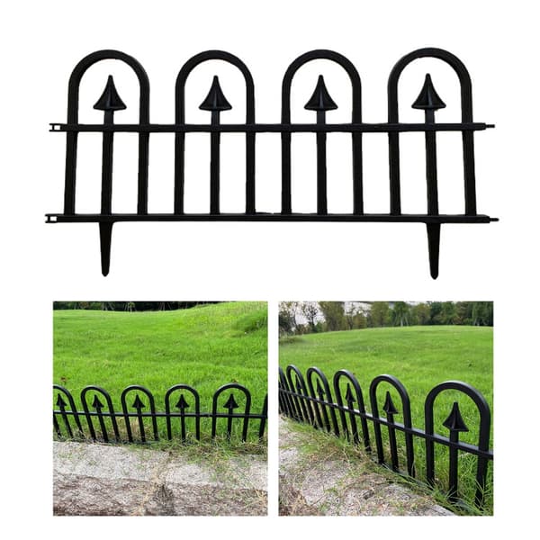 [RM]5 st Dekorativa Trädgårdsstaket Landskapsstängsel Ornament Panel