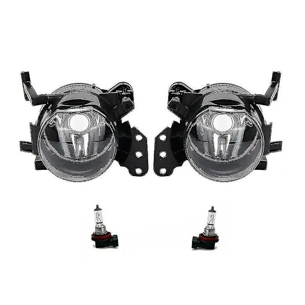[RM]Fog Light Assembly Compatible with - 3 5 6-Series E60 E61 E90 E91 E63 E64 X3 E83 Front Bumper Fog Lamp L