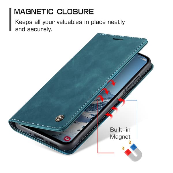 [RM]CASEME Plånboksfodral Samsung Galaxy A17 5G - Blå Blå blue