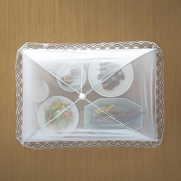 Vikbart Anti Flug Myggnät Skydd Picknick Matbord Paraply Stil Tältöverdrag