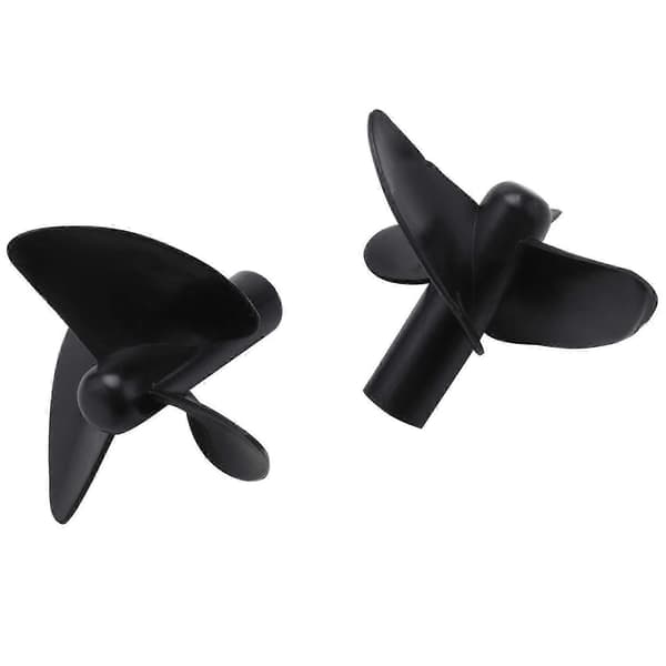 2x RC Båt Reservdelar Propeller Set för Flytec 2011-5 & 1x Vattensprutmunstycke för RC Fiske-Båt Jetpump DIY Leksak