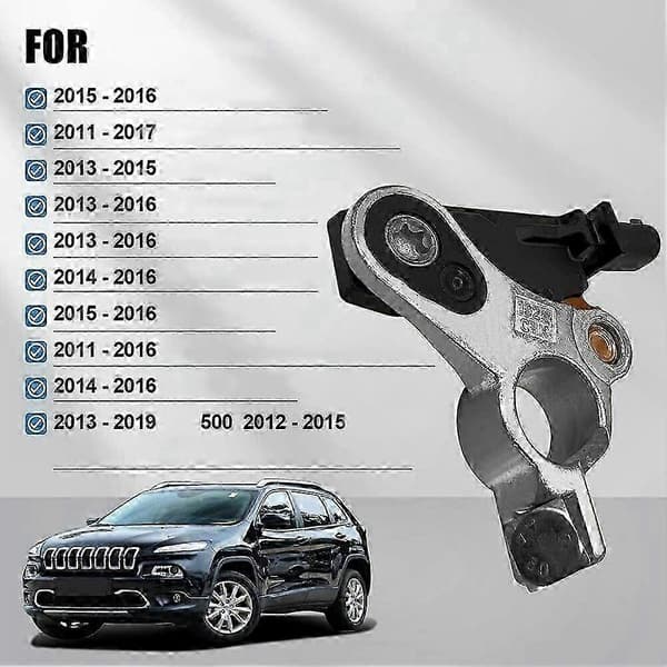 Batterisensor kompatibel med 2011-2020 Jeep Wrangler Dodge Chrysler Ram Cherokee Black