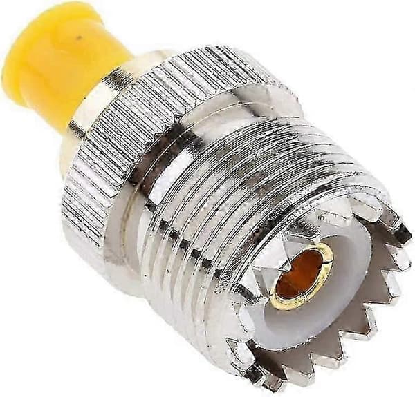 Koaksial Koaksialadapter SMA Hun til UHF Hun SO239 Stik (2 stk.)