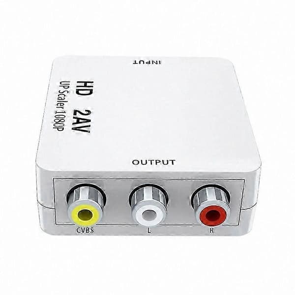 HD 1080P til AV-konverteradapter til tv- og projektorsignalforbindelse