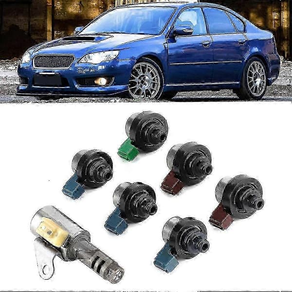 7 kpl solenoidisarja Subaru Legacy 4EAT -vaihteistoon