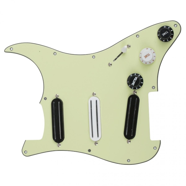 3-lagers förmonterat plektrumskydd med monteringsskruvar Fender Strat gitarr reservdelar