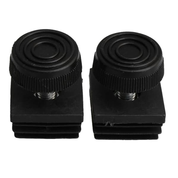 [RM]10-pack Adjustable M8 Threaded Foot 3x3cm Square Furniture Leg Plug