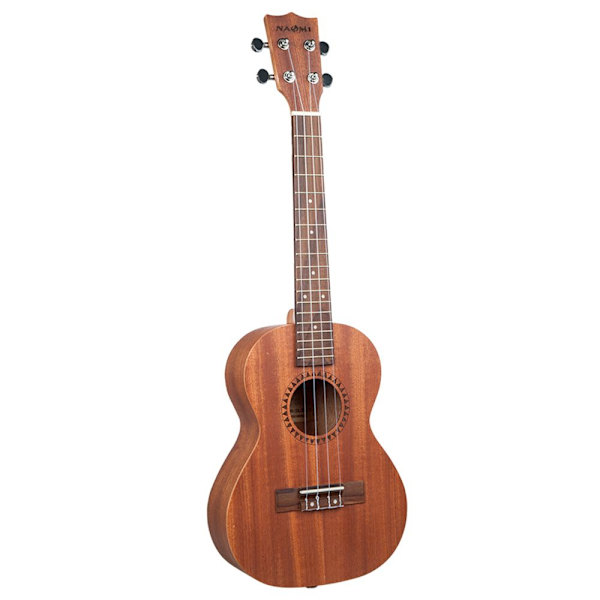 Ukulele i Sapele-trä, 18 band, 4 strängar, 26 tums stränginstrument