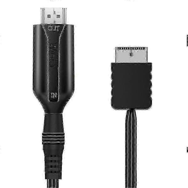 PS1/PS2-HDMI-sovitin - Ääni- ja videomuunninkaapeli pelikonsoleille