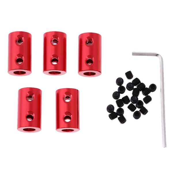 2-6mm RC Bil Båt Motoraxelkoppling Rigid Koppling
