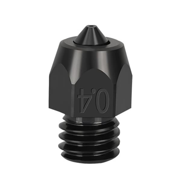 [RM] Wolframkarbid Mk8 Dyse for 3/CR10 Hotend for jevn, ren utskrift