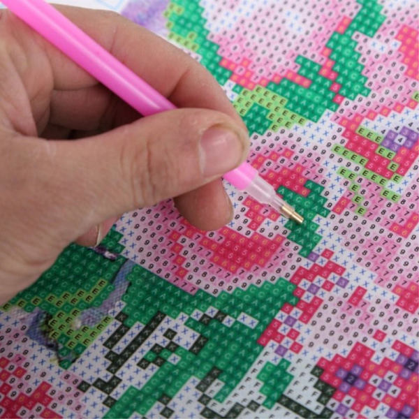 Full drill DIY 5D diamantmålning broderi hantverk målning #5 uggla