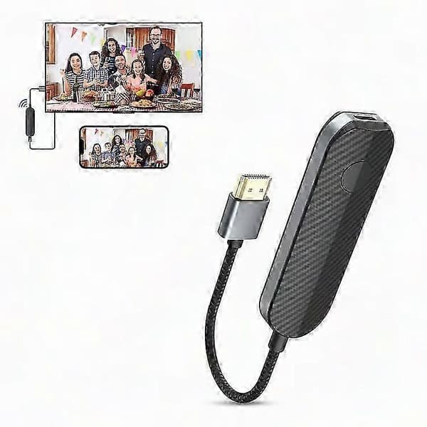 -C till HDMI iOS HD Trådlös Skärmspeglingsadapter Black