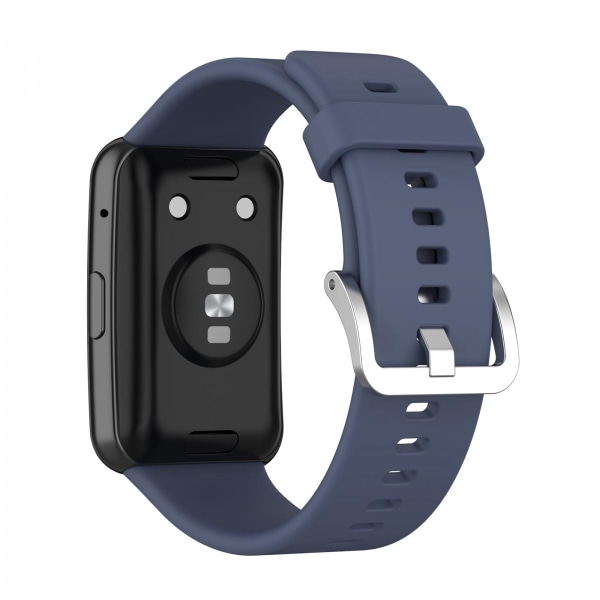 Mjukt silikonarmband för Huawei Fit Watch TIA-B09 TIA-B19 Blågrå