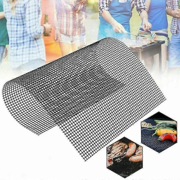 Luxora 2st Grillmatta Non-stick Mesh Nät Grillbakmatta