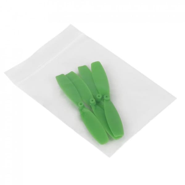 [RM]4 stk. 60 mm propeller for liten racingdrone UAV Quadcopter rød Green