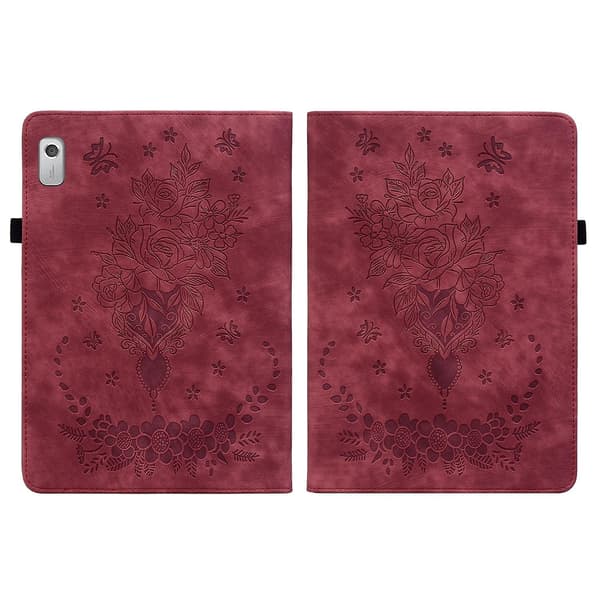 [RM]Leather Tablet Case Compatible with Lenovo Tab M9 Red