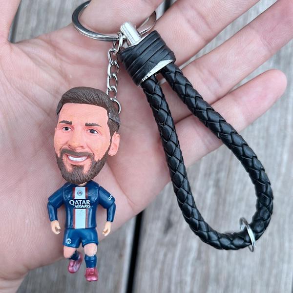 Argentina Messi hängsmycke nyckelring color 3