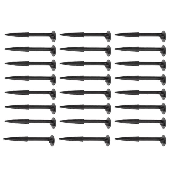 [RM]Oppblåsbare plastplugger for hagecampingteltplugger, 24 stk. pakke
