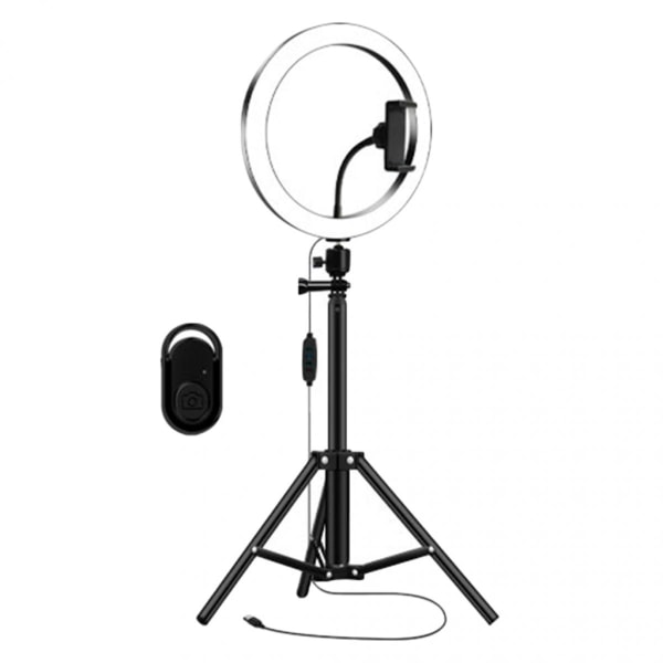 USB dimbar LED-ljussminkning Live Youtube med 130 cm Selfie-stativ