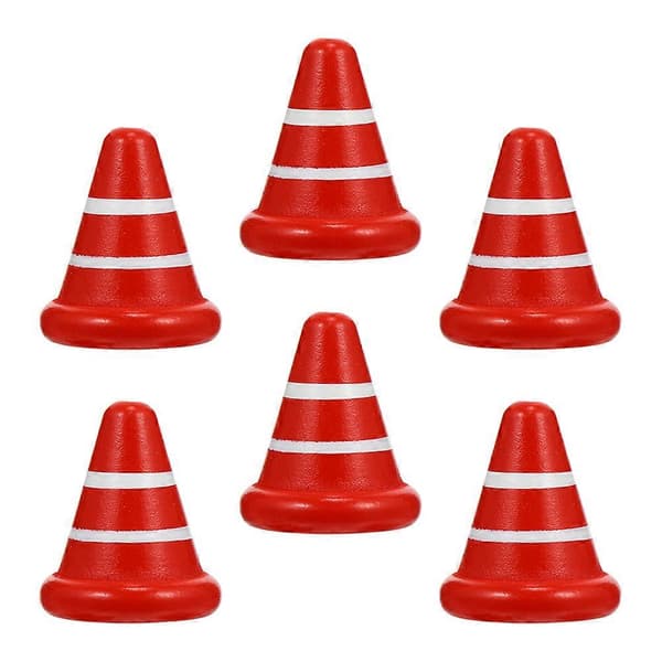 Trafikkonleksaker Trälek Pedagogiska Leksaker för Barn 6-pack