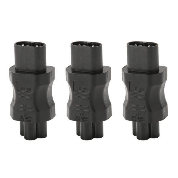 [RM]3st IEC320 C8 til IEC320 C5 strømadapter IEC320 han C8 til hun C5 strømstik Adapter til PDU-chassis UPS-stik
