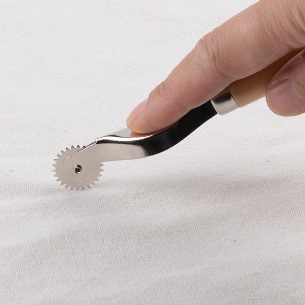 Sicksackad kant Sy Mönster Plotter Spårningshjul Skräddare Sömmerskor Markör Tyg Syverktyg för DIY Läder Quilting Patchwork