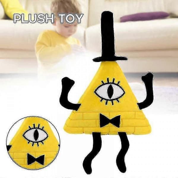 [RM]Bill Cipher Hug Plys Pude | Sød Animationsfigur Pude