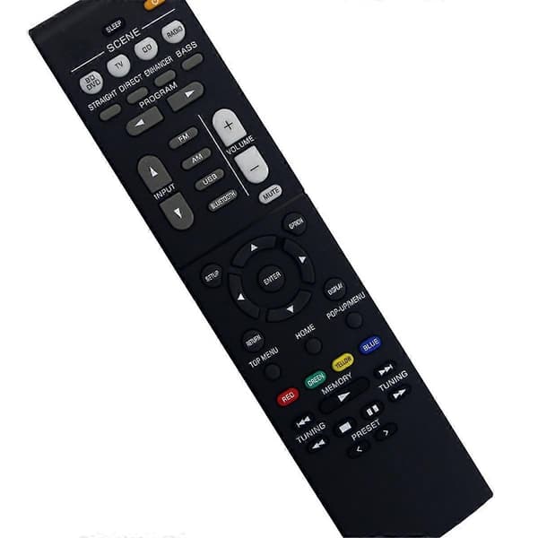 RAV575 Erstatningsfjernbetjening til RXV6A TSR700 -700 700 Receiver System RX-V6A -700 VDM87000 Black