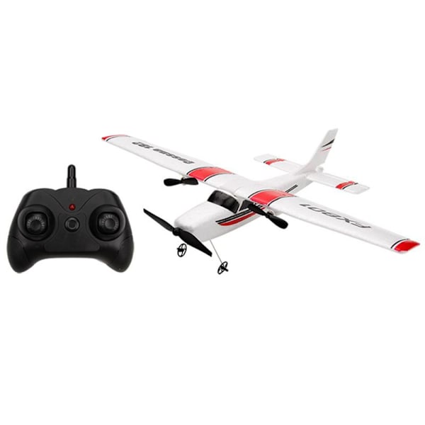 2x RC Flygplan Leksak 2.4Ghz Fjärrkontroll Segelflygplan Fast Vinge Jaktplan