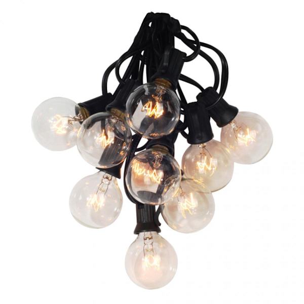 g40 vita glödlampor 18ft 50 ft 25ft led