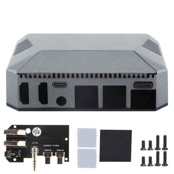 [RM] Case for Raspberry Pi 4B Mini Computer Aluminum Alloy Shell
