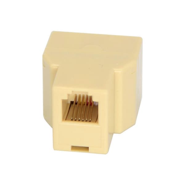 3 stk. 50 cm RJ12 6P6C kobler 2-vejs RJ11 telefonkabelsplitteradapter egnet til telefon
